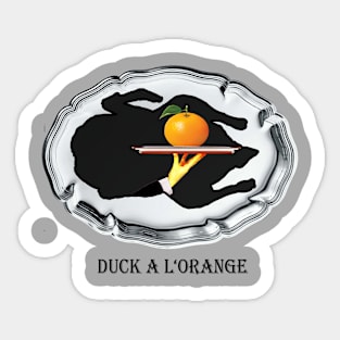 Duck A L´Orange Sticker